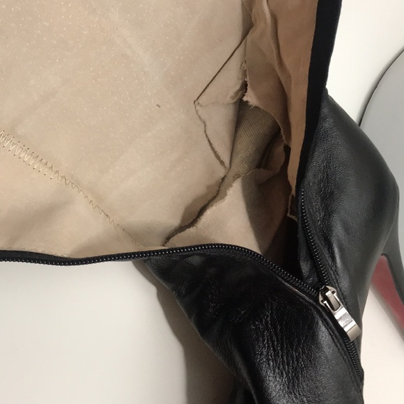 Louboutin Stiletto Boots Size 10 Euro 40 - Picture 16 of 17